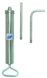 Seringue 500 ml “Pro” en acier nickelé