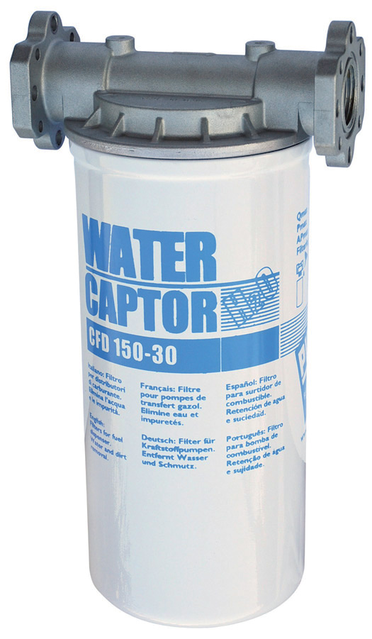 Filtre séparateur d'eau pour gasoil - 150 l/min - Algi Equipements
