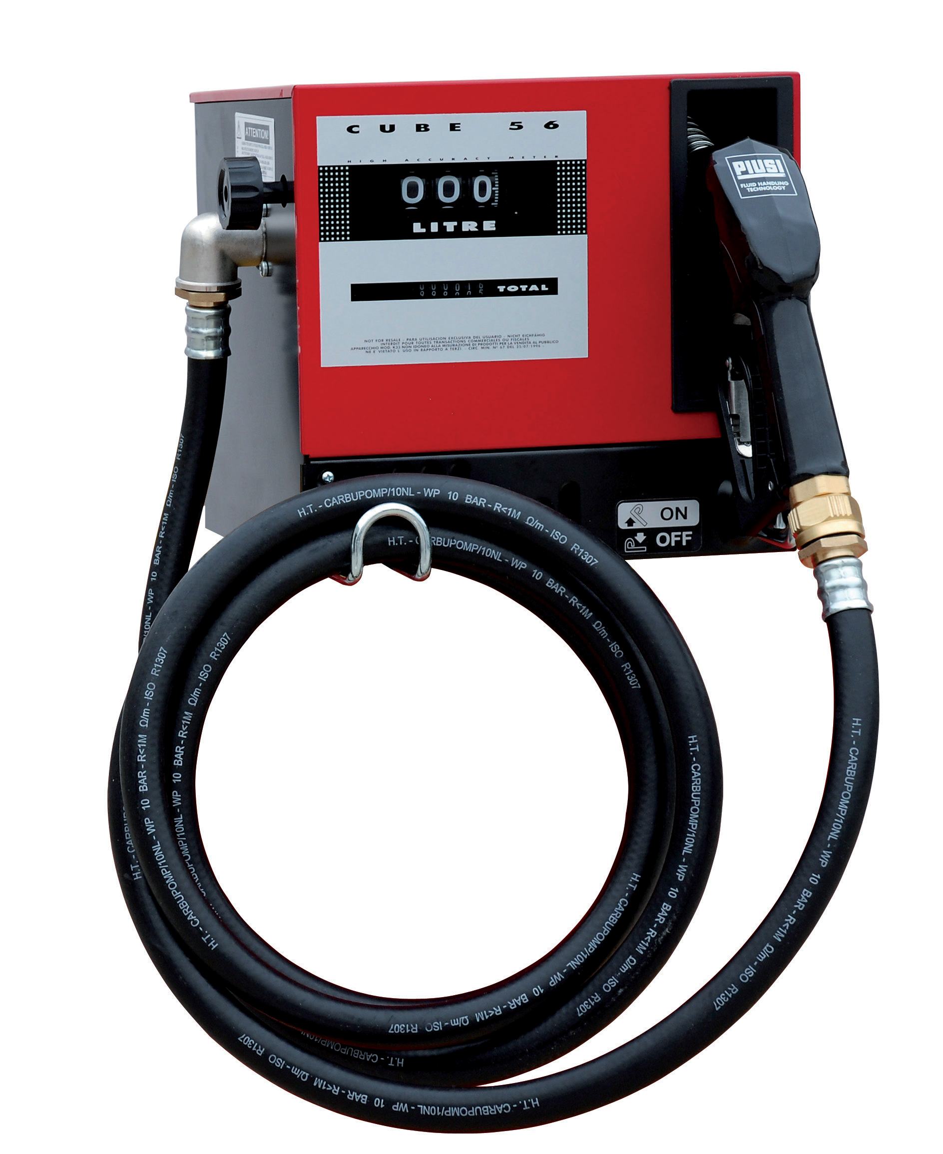 Distributeur gasoil carrossé 230 V - 56 l/min - Algi Equipements