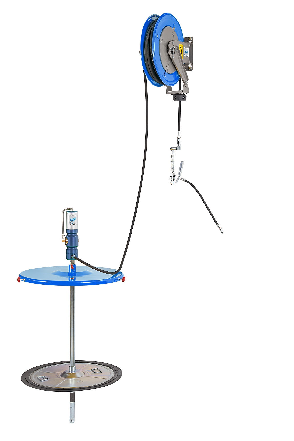 Kit de graissage pneumatique Fixe 50:1 pour fût 200 KG