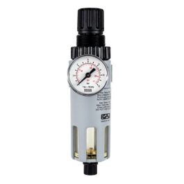 Régulateur pression air avec manomètre et filtre 1/2" Gaz