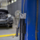 Mise en situation du support magnétique de pompe à graisse 07340510