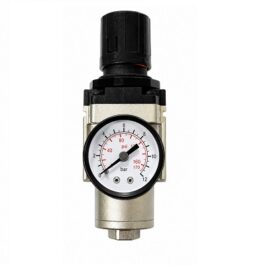 Régulateur pression air avec manomètre 3/8" Gaz