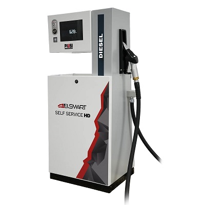 07643500 Distributeur gasoil certifié MID pour usage professionnel avec gestion B.SMART